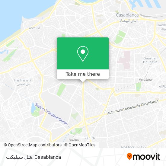 شل سيليكت map