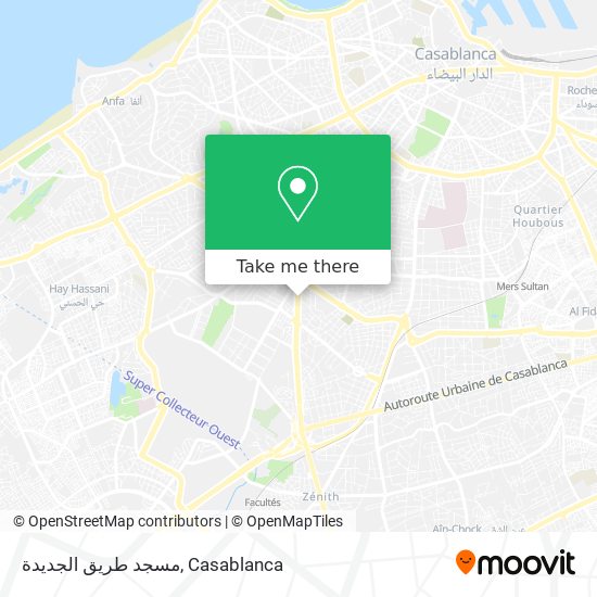 مسجد طريق الجديدة map