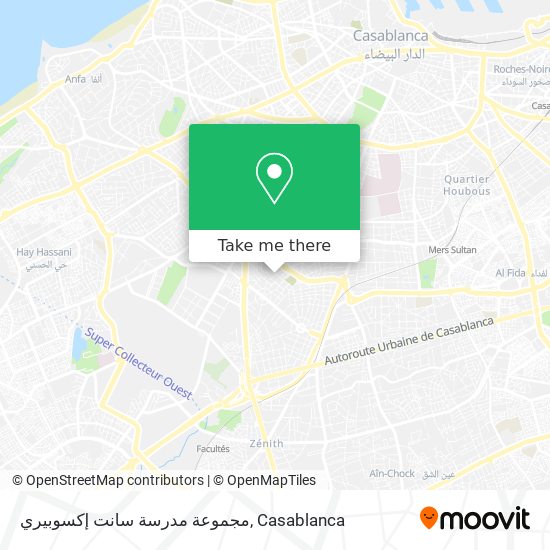 مجموعة مدرسة سانت إكسوبيري map