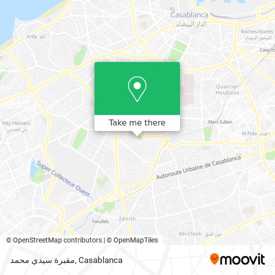 مقبرة سيدي محمد map