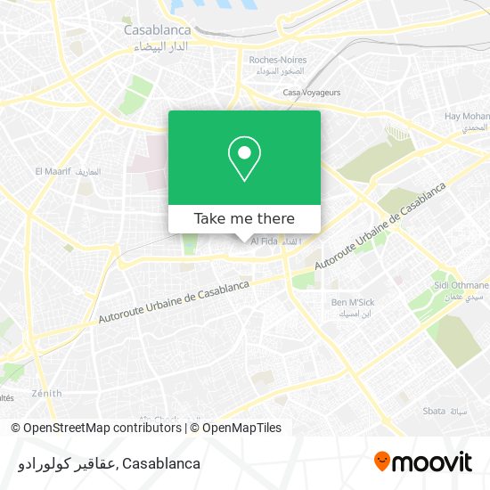 عقاقير كولورادو map