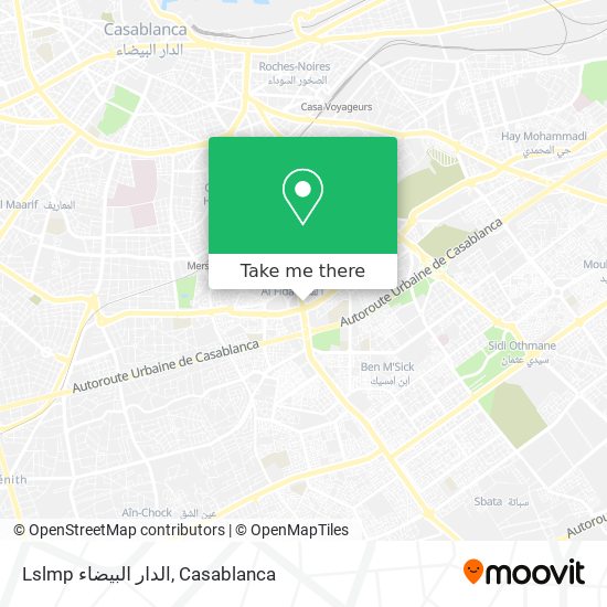 Lslmp الدار البيضاء map