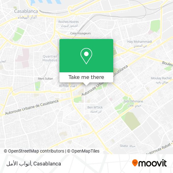 أتواب الأمل map