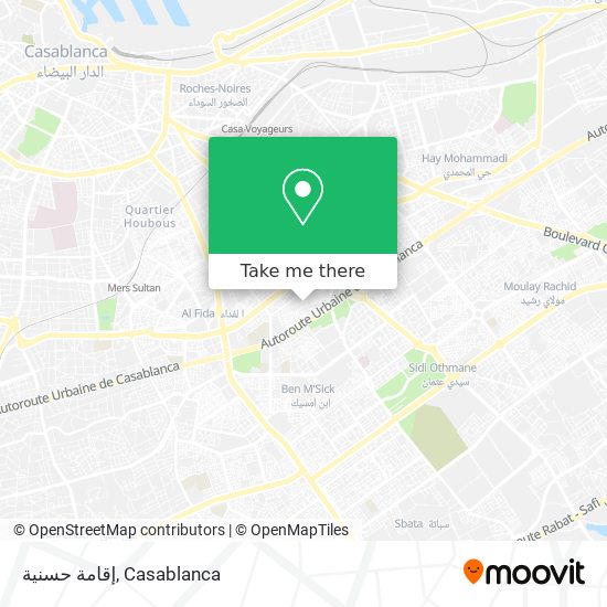 إقامة حسنية map