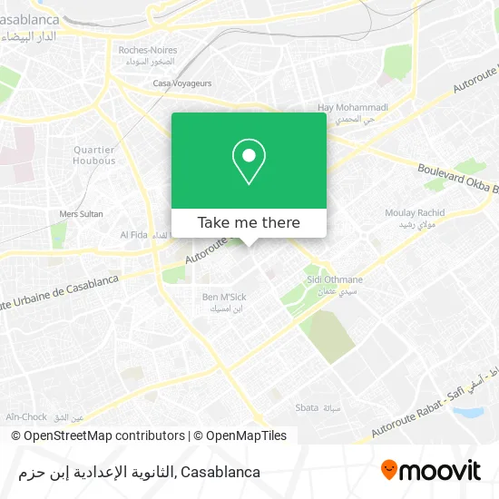الثانوية الإعدادية إبن حزم map