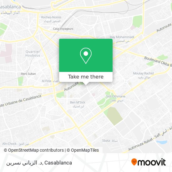 د. الزياني نسرين map