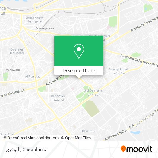 التوفيق map