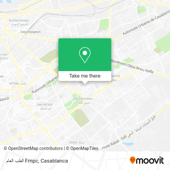 الطب العام Fmpc map