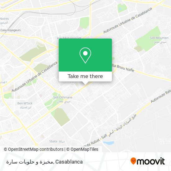 مخبزة و حلويات سارة map