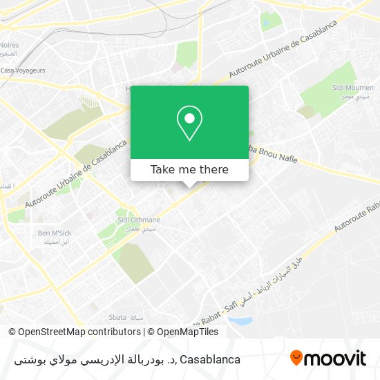 د. بودربالة الإدريسي مولاي بوشتى map