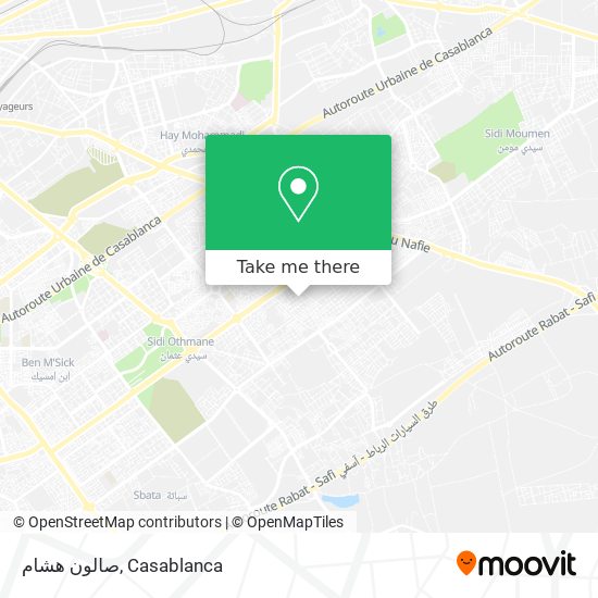 صالون هشام map