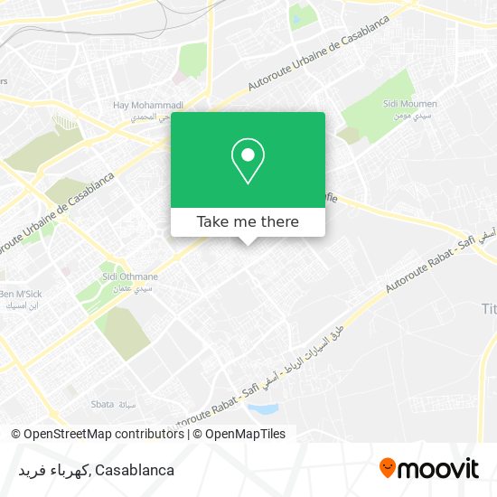 كهرباء فريد map