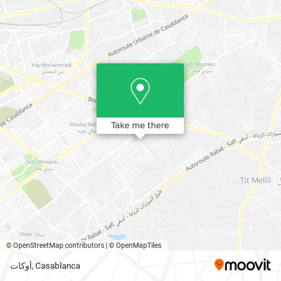 أوكات map