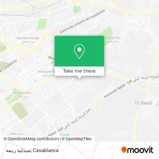 صيدلية ربيعة map