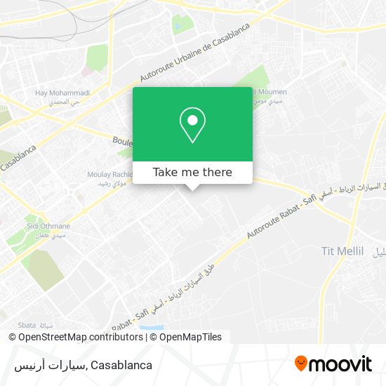 سيارات أرنيس map