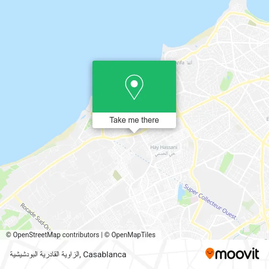 الزاوية القادرية البودشيشية map