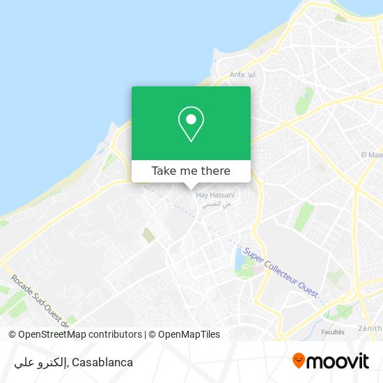 إلكترو علي map