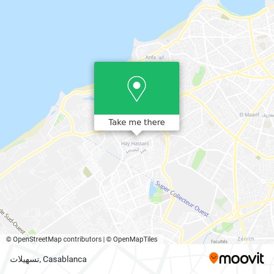 تسهيلات map