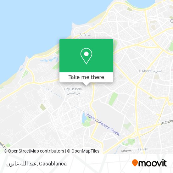 عبد الله غانون map