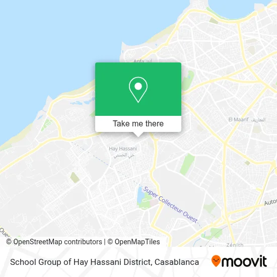 مجموعة مدارس الحي الحسني map