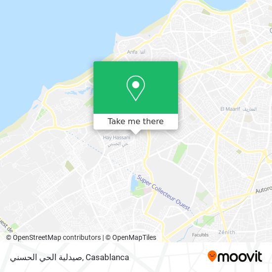 صيدلية الحي الحسني map