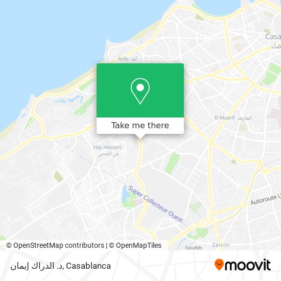 د. الدراك إيمان map