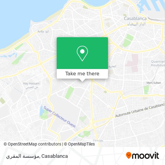 مؤسسة المقري map