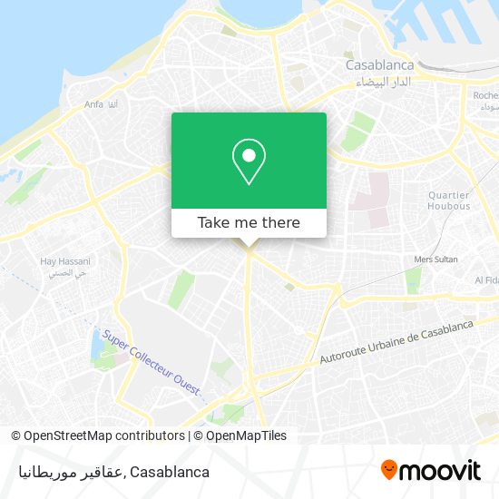 عقاقير موريطانيا map