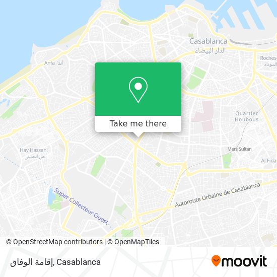 إقامة الوفاق map