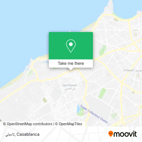 لاسيتي map