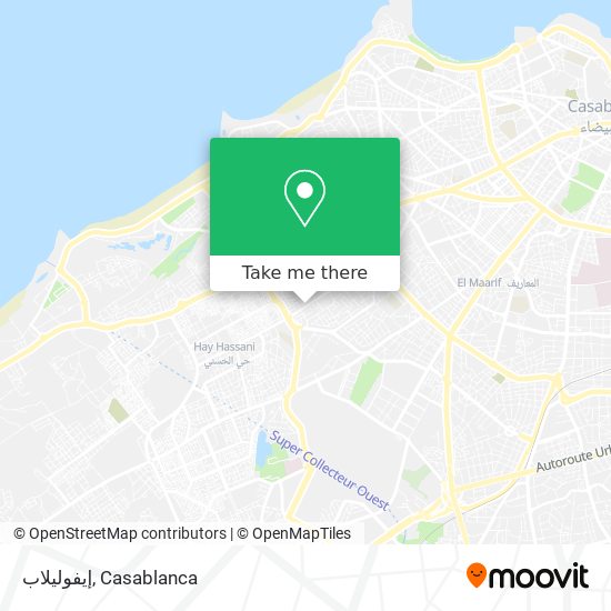 إيفوليلاب map