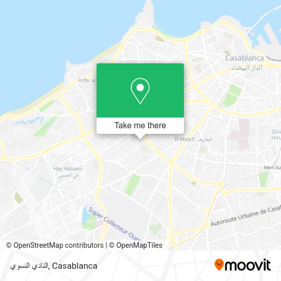 النادي النسوي map