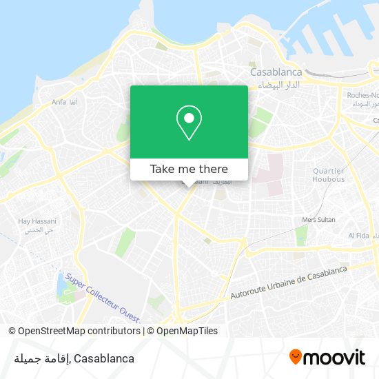 إقامة جميلة map