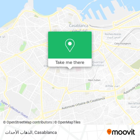 الذهاب الأحداث map