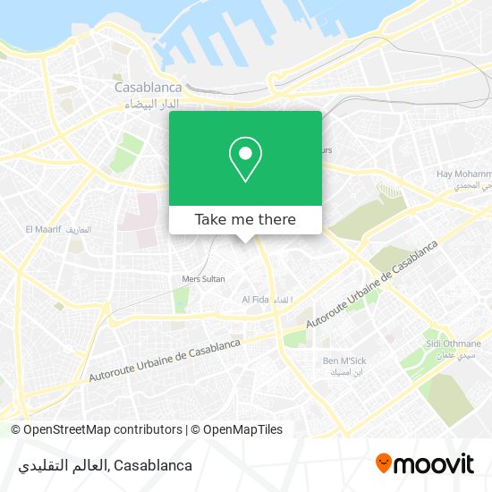 العالم التقليدي map