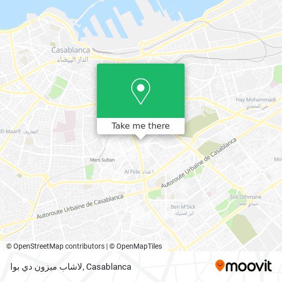 لاشاب ميزون دي بوا map