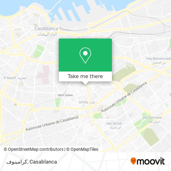 كرامينوف map