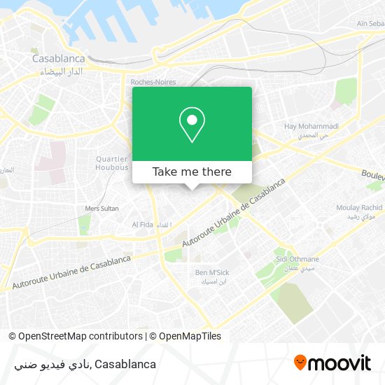 نادي فيديو ضني map