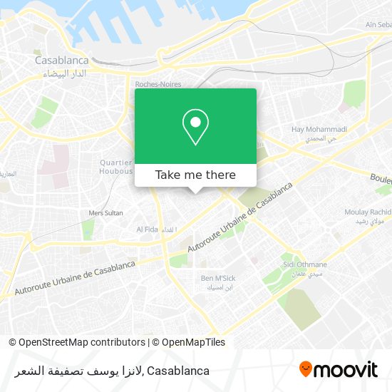 لانزا يوسف تصفيفة الشعر map