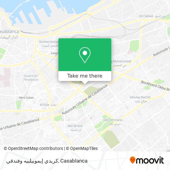 كريدي إيموبيلييه وفندقي map