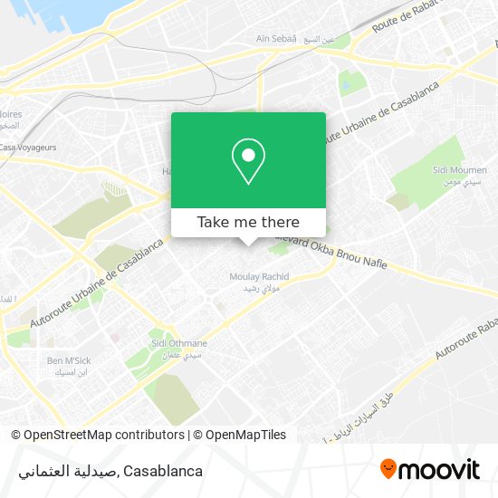 صيدلية العثماني map