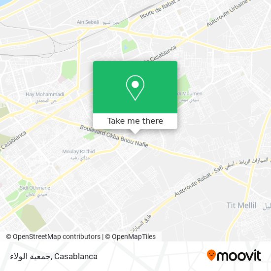 جمعية الولاء map