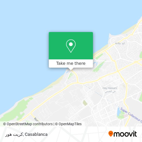 كريت هور map