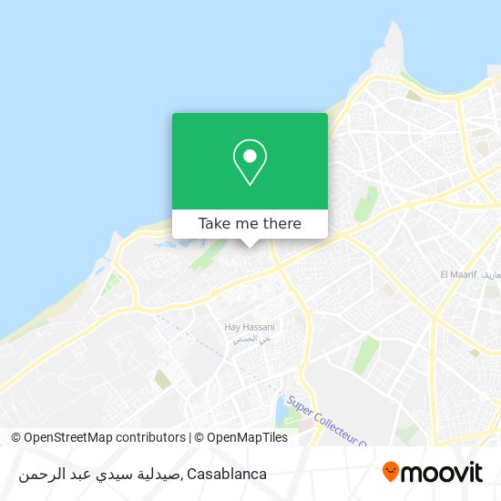 صيدلية سيدي عبد الرحمن map