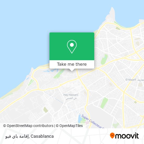 إقامة باي فيو map