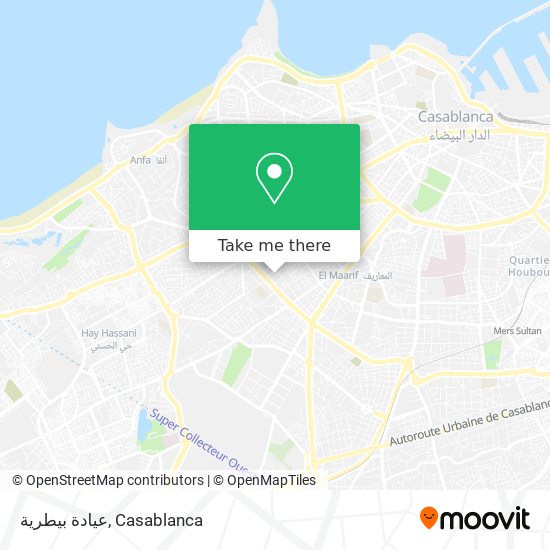 عيادة بيطرية map