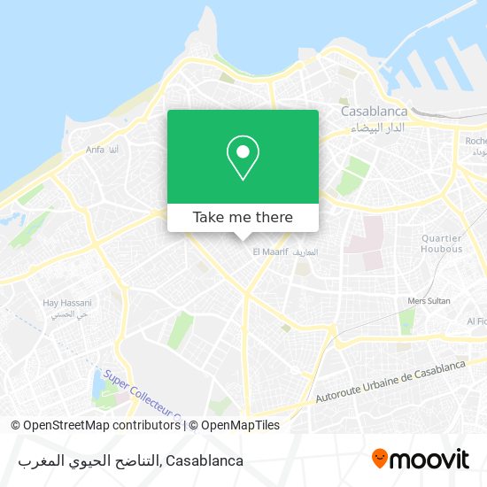 التناضح الحيوي المغرب map