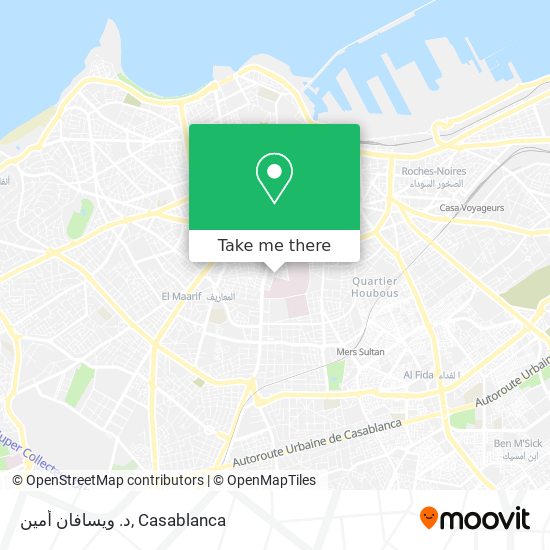 د. ويسافان أمين map