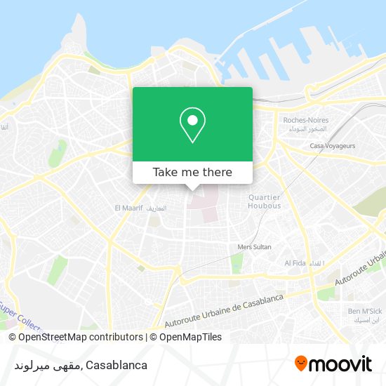 مقهى ميرلوند map