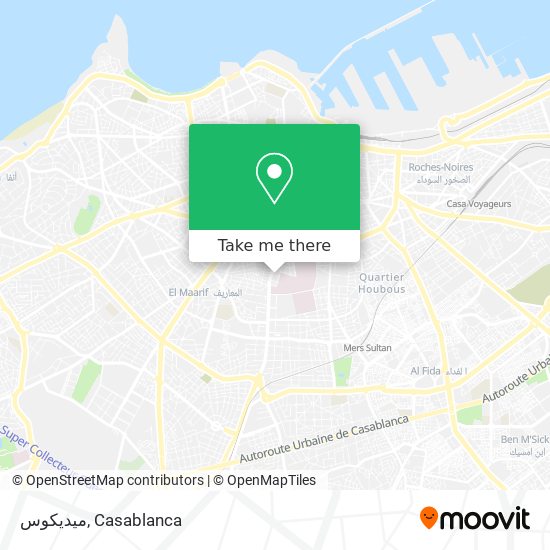 ميديكوس map